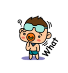 "V" the Pacifier Baby（個別スタンプ：6）