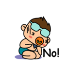 "V" the Pacifier Baby（個別スタンプ：29）