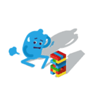 The BlueMan（個別スタンプ：37）