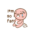 I'm not a PIG:Fat and Delicious [EN]（個別スタンプ：38）