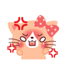 ピンクな猫ちゃん（個別スタンプ：5）