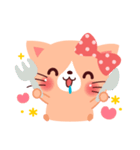 ピンクな猫ちゃん（個別スタンプ：39）