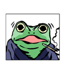 渋蛙（個別スタンプ：35）