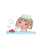 ゆうちゃんとねこ？のみー（個別スタンプ：28）
