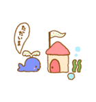 カラフルくじらとおともだち（個別スタンプ：39）