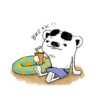 くましろさんが夏海に行こう（個別スタンプ：25）