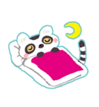 愉快なワオキツネザル（個別スタンプ：25）
