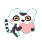 愉快なワオキツネザル（個別スタンプ：30）