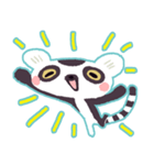愉快なワオキツネザル（個別スタンプ：36）