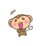 ラブリーさるとも（個別スタンプ：24）