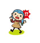 双子姉妹（個別スタンプ：6）