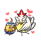 annoying chicken（個別スタンプ：5）