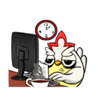 annoying chicken（個別スタンプ：33）