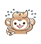 Cream monkey（個別スタンプ：5）