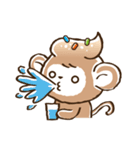 Cream monkey（個別スタンプ：6）