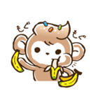 Cream monkey（個別スタンプ：25）