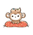 Cream monkey（個別スタンプ：34）