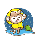 Cream monkey（個別スタンプ：36）