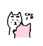 新婚☆いぬぶた夫婦（個別スタンプ：36）