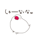 関西弁の白文鳥（個別スタンプ：27）
