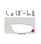 関西弁の白文鳥（個別スタンプ：36）