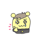 学くま2 (色んなお別れver.)（個別スタンプ：35）