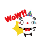 ぱんクロくん（仮） サーカス編（個別スタンプ：4）