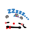 ぱんクロくん（仮） サーカス編（個別スタンプ：6）