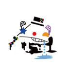 ぱんクロくん（仮） サーカス編（個別スタンプ：7）
