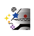 ぱんクロくん（仮） サーカス編（個別スタンプ：10）