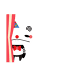 ぱんクロくん（仮） サーカス編（個別スタンプ：14）