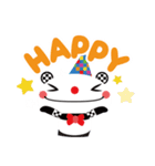 ぱんクロくん（仮） サーカス編（個別スタンプ：16）