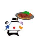 ぱんクロくん（仮） サーカス編（個別スタンプ：20）