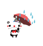ぱんクロくん（仮） サーカス編（個別スタンプ：34）