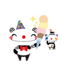 ぱんクロくん（仮） サーカス編（個別スタンプ：35）