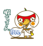 説明文鳥（個別スタンプ：33）