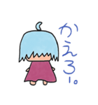 アホ毛のあほ子（個別スタンプ：40）