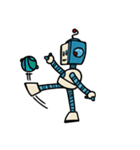 Mick, the robot（個別スタンプ：2）
