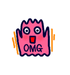 英語エイリアン（個別スタンプ：3）