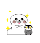 もちもちあざらしとぺんのすけ（個別スタンプ：21）