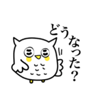 聞き上手なフクロウ（個別スタンプ：16）