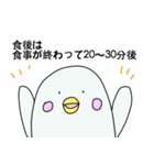 お薬シロイルカ きゅぴー（個別スタンプ：20）