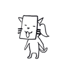 Mask ＆ Ponytail（個別スタンプ：5）