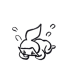Mask ＆ Ponytail（個別スタンプ：10）