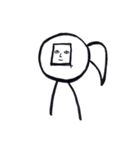 Mask ＆ Ponytail（個別スタンプ：26）
