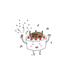 おしゃべりなかわいいたべもの（個別スタンプ：1）