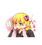 エルフ系少女と三つ編み系男子（個別スタンプ：25）