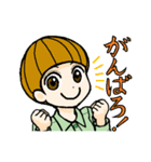 作業着で働く仲間たち（個別スタンプ：8）
