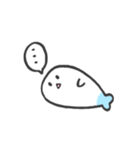 ひこうあざらしと仲間たち（個別スタンプ：1）