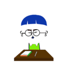 ブルー子供（個別スタンプ：5）